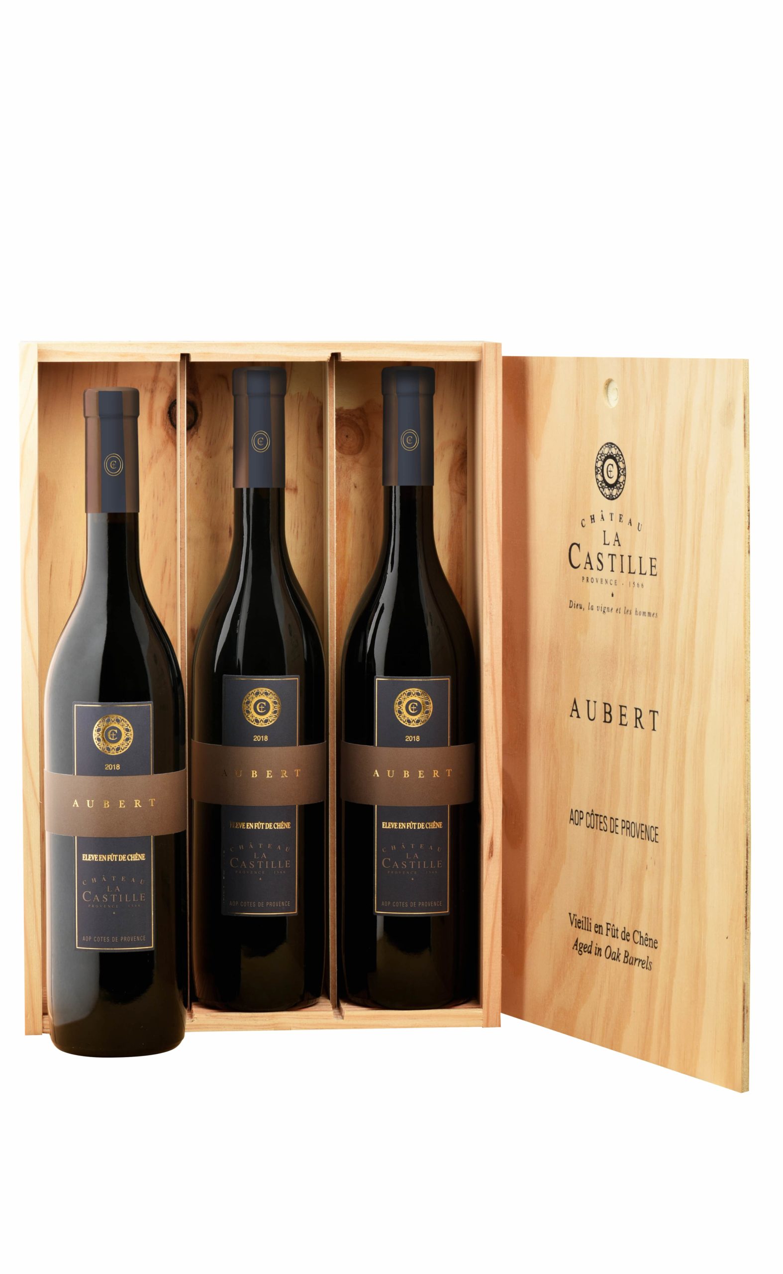 Coffret Bois 3 Bouteilles Aubert (1)-min